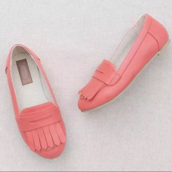 Joyfolie Mirabella Loafers in Coral size 12 - Picture 1 of 8